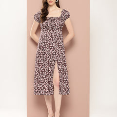Cherry Blossom Slit Dress
