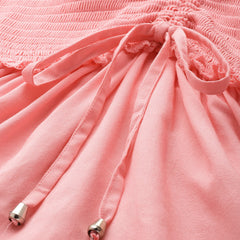 Rose Glow Tiered Dress