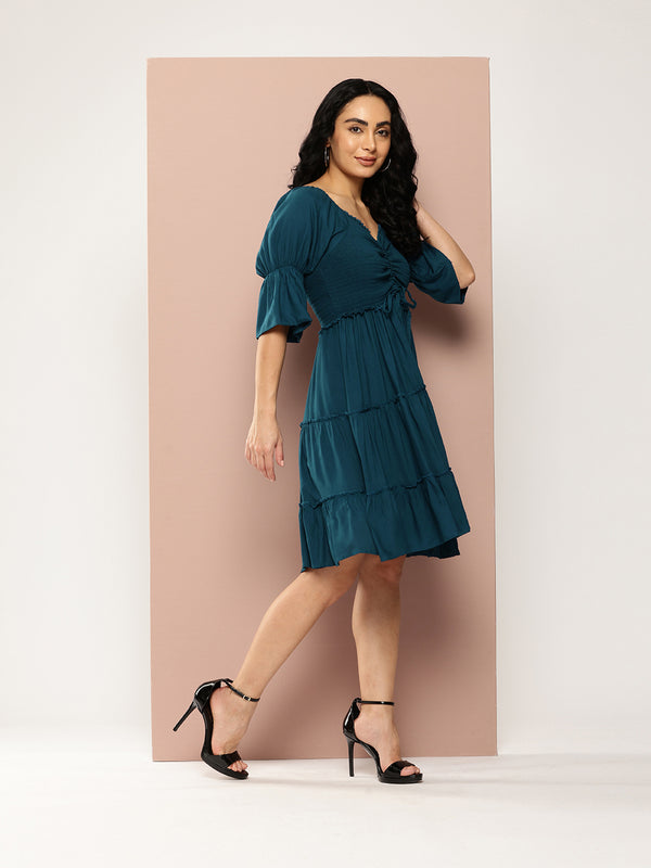 Emerald Breeze Dress