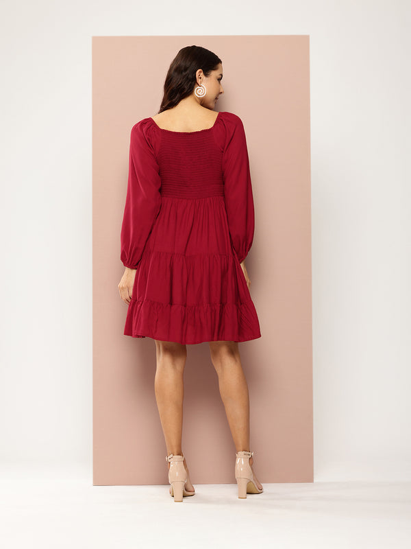 Scarlet Charm Midi