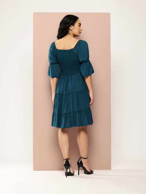 Emerald Breeze Dress