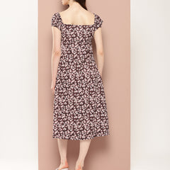 Cherry Blossom Slit Dress