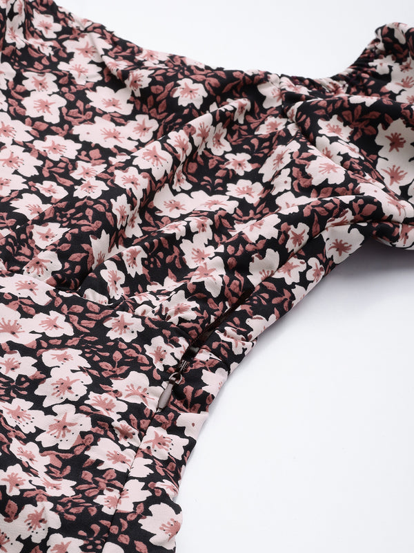 Cherry Blossom Slit Dress