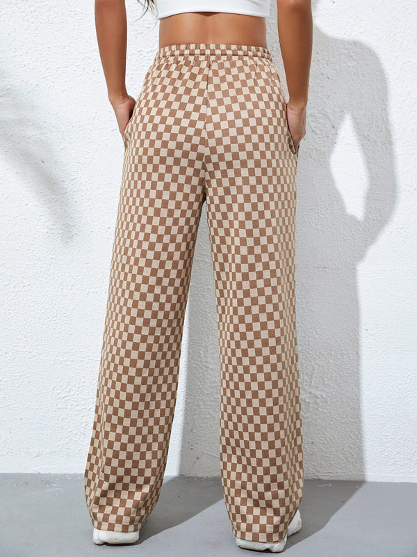 Street Check Joggers