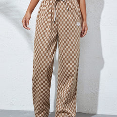Street Check Joggers