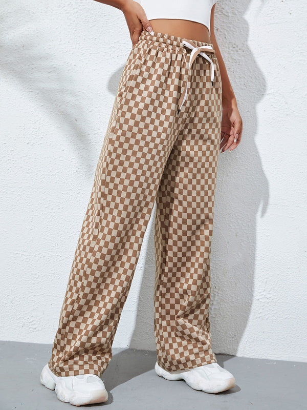Street Check Joggers
