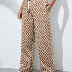 Street Check Joggers