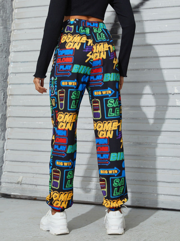Neon Vibe Joggers