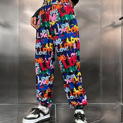 Street Tag Graffiti Joggers