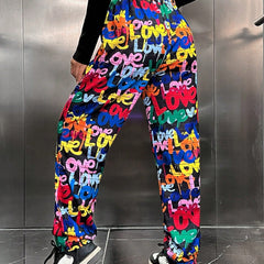 Street Tag Graffiti Joggers