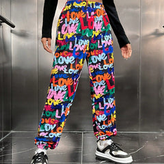 Street Tag Graffiti Joggers