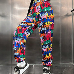 Street Tag Graffiti Joggers