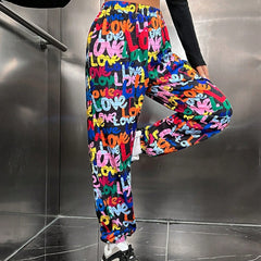 Street Tag Graffiti Joggers