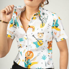 Jam Session Animal Print Shirt